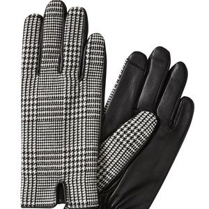 Banana Republic Black Mixed Media Glove